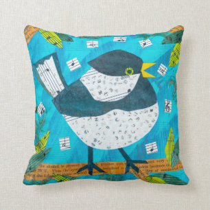 Cute Bird Kudde