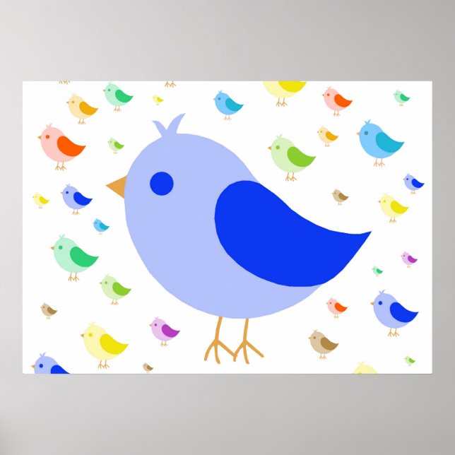Cute Bird Poster (Framsidan)