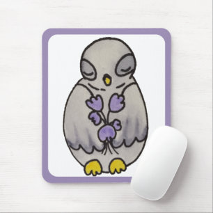 Cute Bird Teckning Uggla Musmatta