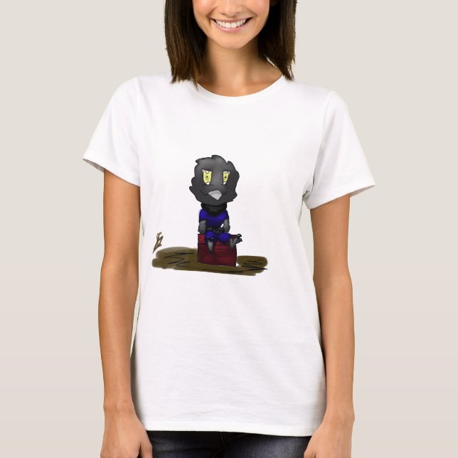 Cute Bird Thief T Shirt (Framsida)