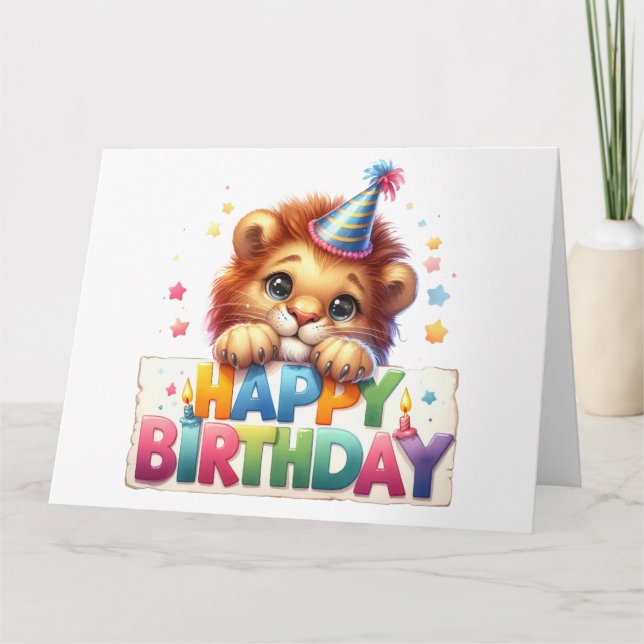 Cute Birday Card Kort (Framsida)