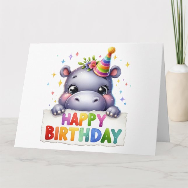 Cute Birday Card Kort (Framsida)