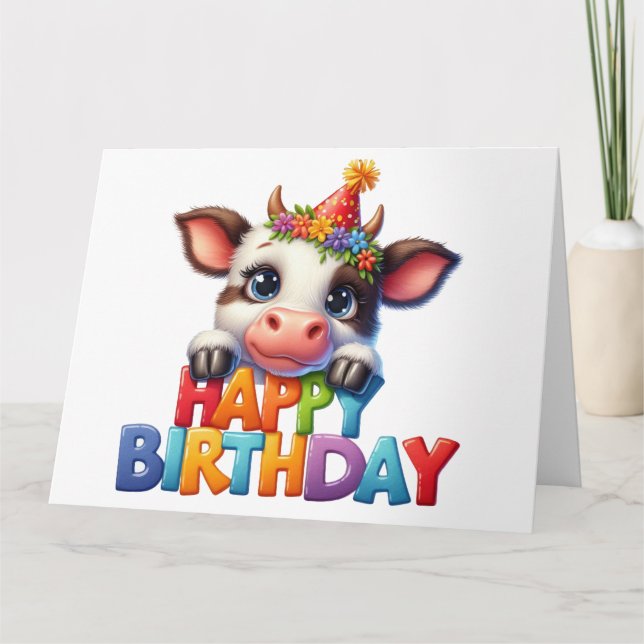 Cute Birday Card Kort (Framsida)