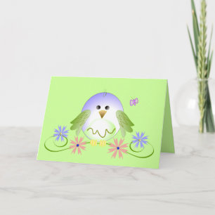 Cute birdie kort