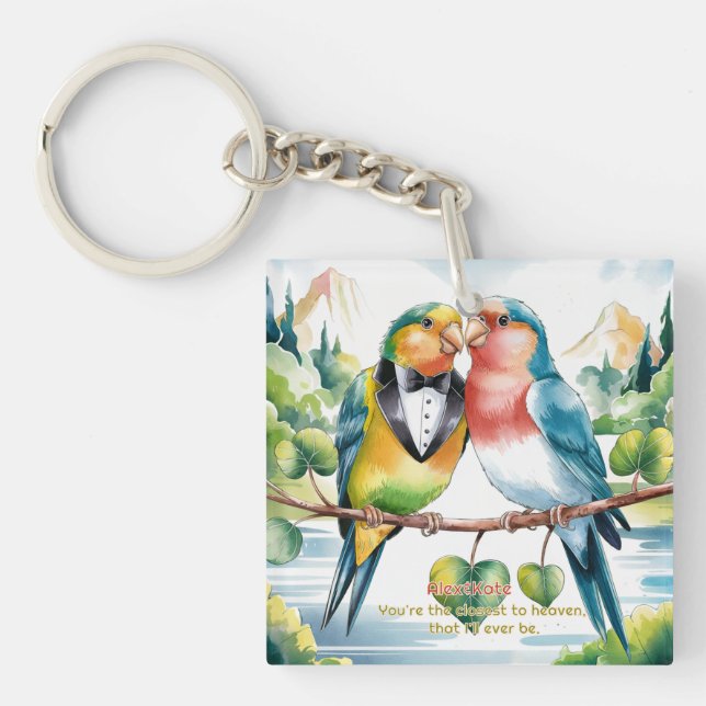 Cute Birds Valentindag (Framsidan)