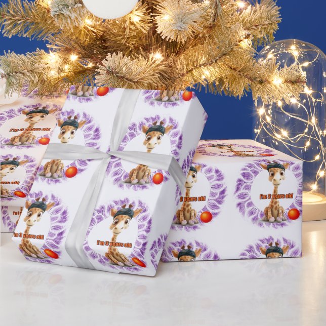 Cute Birthday för Boys Presentpapper (Helgdagar)