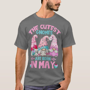 Cute Birthday Gnomes for Women & Garden Mamma som T Shirt