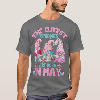 Cute Birthday Gnomes for Women & Garden Mamma som  T Shirt
