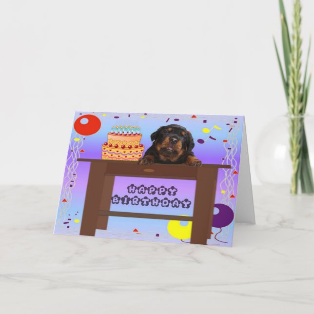 Cute Birthday Kort (Framsida)