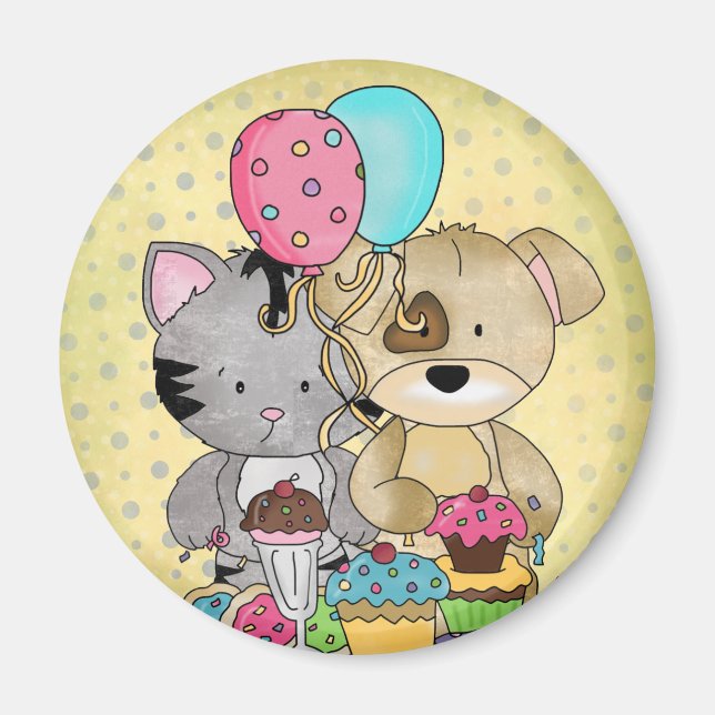 Cute Birthday Magnet (Framsidan)