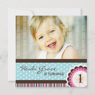 Cute Birthday Party-inbjudan Inbjudningar