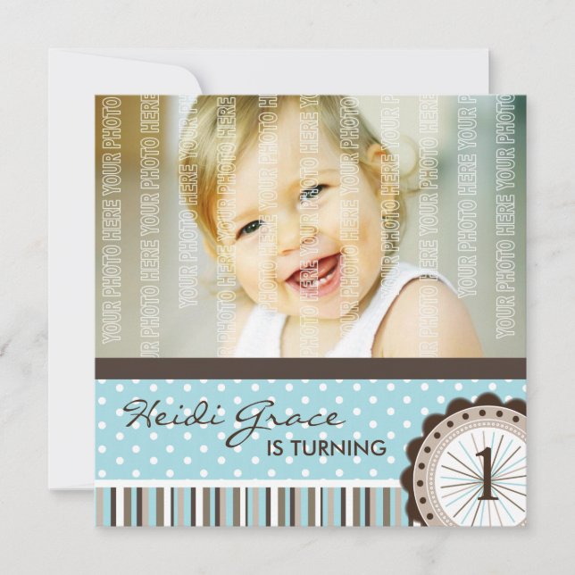 Cute Birthday Party-inbjudan Inbjudningar (Framsida)