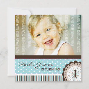 Cute Birthday Party-inbjudan Inbjudningar