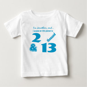 Cute Birthday Pojke, född 2013 eller valfritt år T Shirt