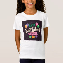"Cute Birthday T-Shirt för barn - Celebrate
