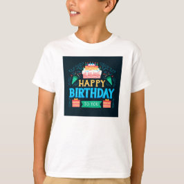 "Cute Birthday T-Shirt för barn - Celebrate