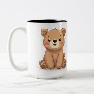 Cute björn mugg kopp