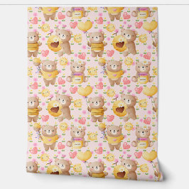 Cute björn och honung