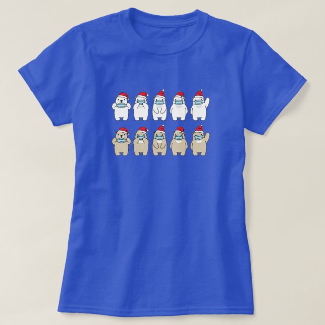 Cute björnhatt t shirt (Design framsida)