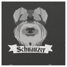 Cute Black and White Schnauzer