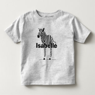 Cute Black and White Zebra Älskare Gifts Tee