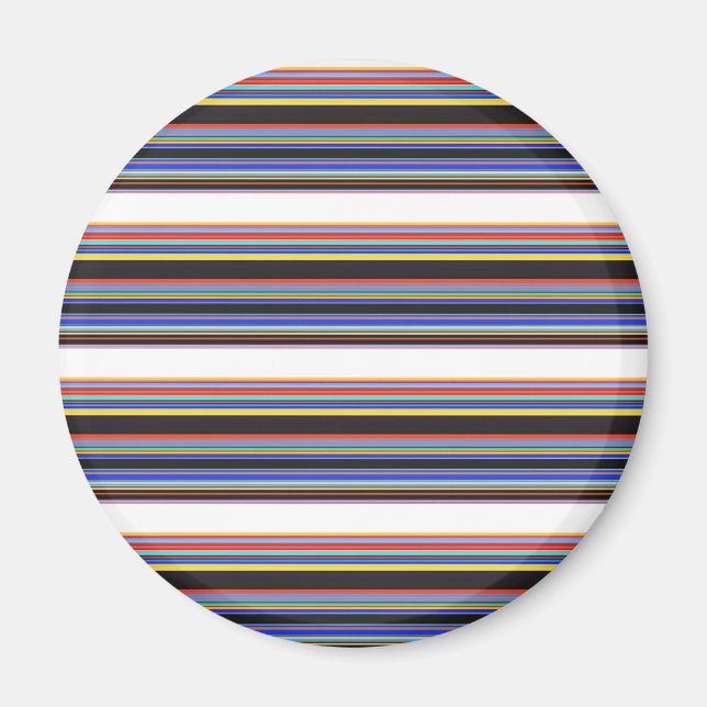 Cute Black blue rand Magnet (Framsidan)