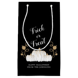 Cute Black Bus eller godis Pumpkin Halloween