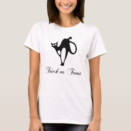 Cute Black Cat Halloween Shirt T-shirt
