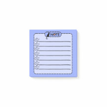 Cute Black Cat Personlig PostIT-anteckningar