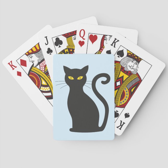 CUTE BLACK CAT PLAYCDS CASINOKORT (Baksidan)