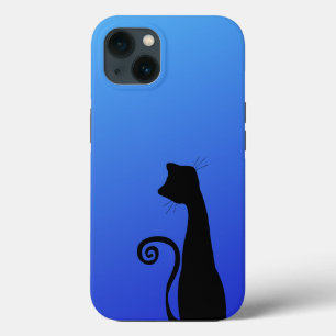 Cute Black Cat Silhouette