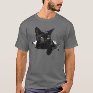 Cute Black cat T Shirt