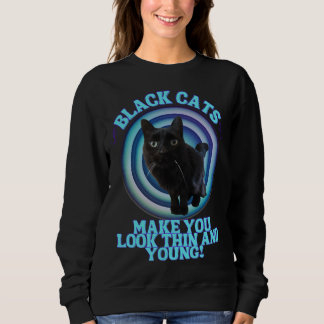 Cute Black Cat T Shirt