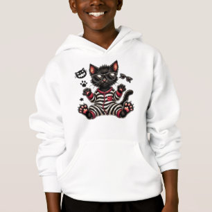 Cute Black Cat T Shirt