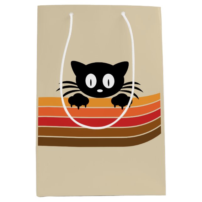 Cute black cat with retro rand (Framsidan)