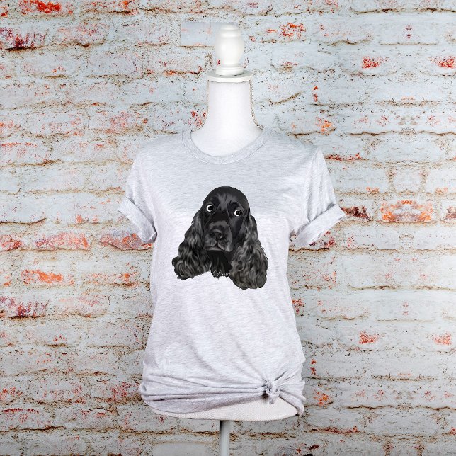 Cute Black Cocker Spain Tröja (Skapare uppladdad)