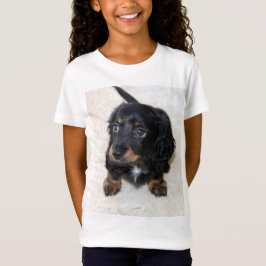 Cute Black Dachshund Puppy Hund T Shirt