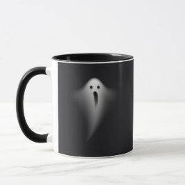 Cute Black Ghost Mugg