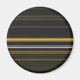 Cute Black gult rand Magnet