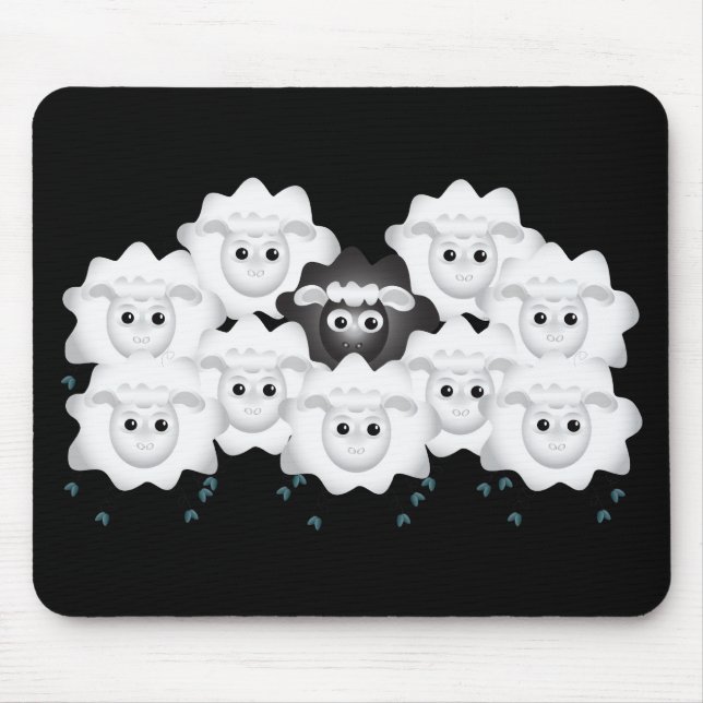 Cute Black Sheep i familjen Musmatta (Framsidan)