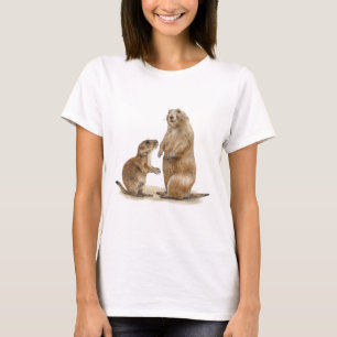 Cute Black-tailed Prairie Hund T-shirt