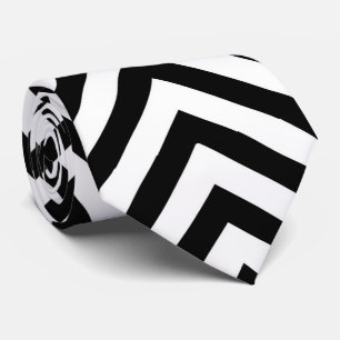 Cute Black white chevron mönster i rutor Slips