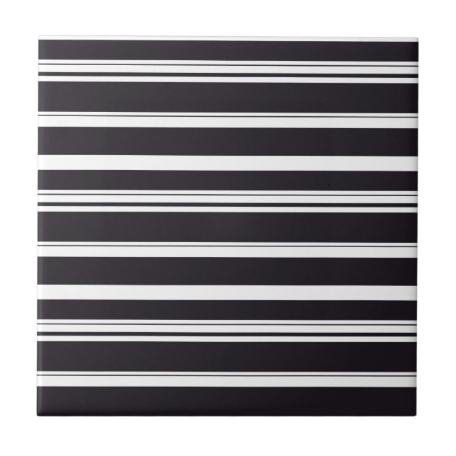 Cute black white rand kakelplatta (Framsidan)