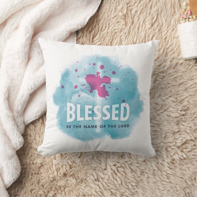 Cute Blad är Namn i Herren Christian Kudde (Filt)