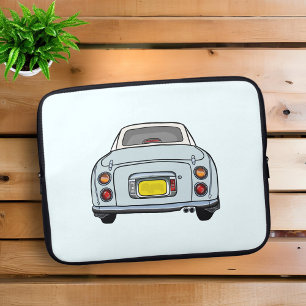 Cute Blek Aqua Figaro Figaro Laptop sleeve