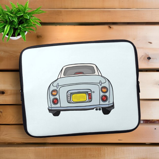 Cute Blek Aqua Figaro Figaro Laptop sleeve (Cute pale aqua figaro laptop sleeve just for you)