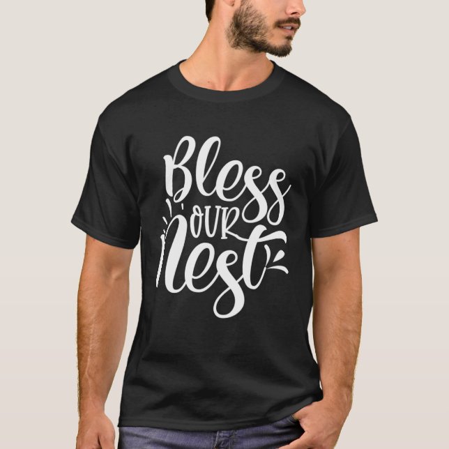 Cute Bless: vår trosuppfattning i Religiösan Fa T Shirt (Framsida)