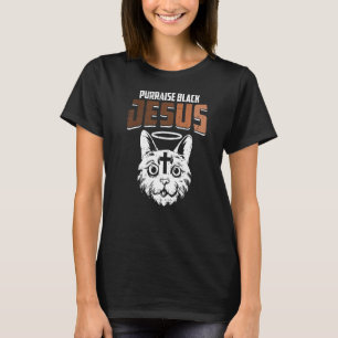 Cute BLM i månaden Cute Black Black Black Jesus Bl T Shirt