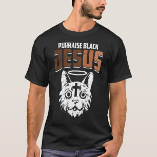 Cute BLM i månaden Cute Black Black Black Jesus Bl T Shirt