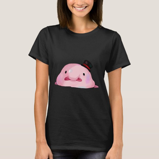 Cute Blob Fish L Kärlek Blobfish Cute Blobfish T Shirt (Framsida)